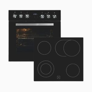 EHE157-UBZ-020 schwarz Kochfeld mit Rahmen